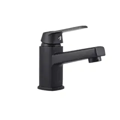 STRETTO - Monomando Lavatorio Llave Grifo Negro Modelo Módena