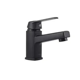 STRETTO - Monomando Lavatorio Llave Grifo Negro Modelo Módena