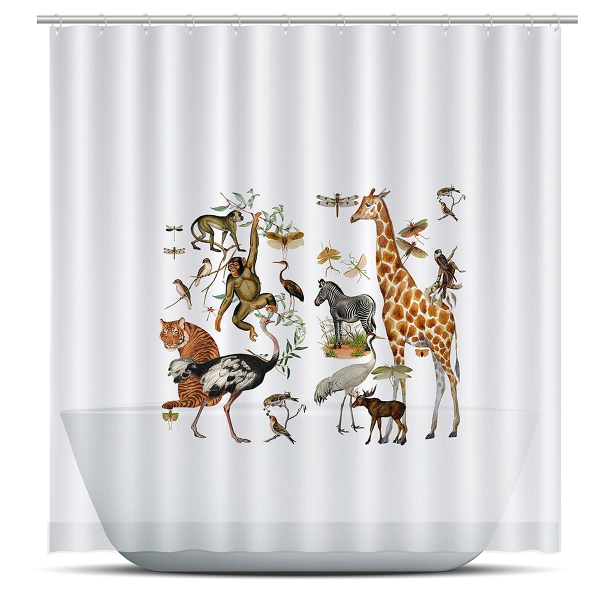 TUYO PRINT - Cortina de Baño Wild - Tuyo Print