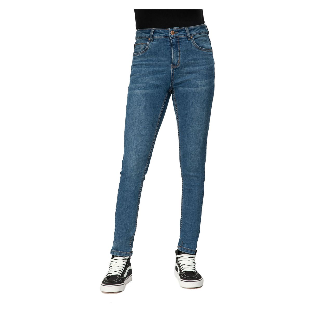 FASHION'S PARK - Jeans Mujer Super Skinny Estela Azul Fashion's Park