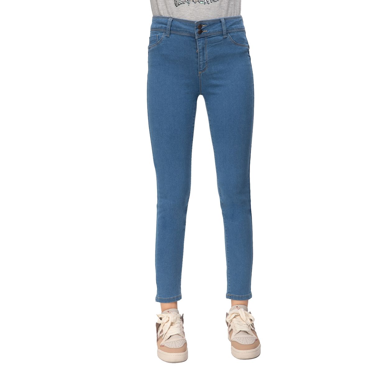 FASHION'S PARK - Jeans Mujer Skinny Push Up Jeny Azul Fashion's Park