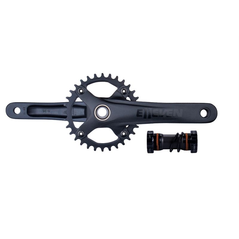 OEM - Volante Monoplato Mtb 34 Dientes Con Motor Roscado 73mm