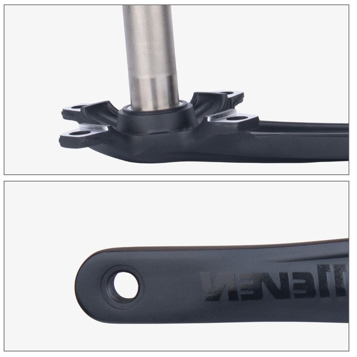 OEM - Volante Monoplato Mtb 34 Dientes Con Motor Roscado 73mm