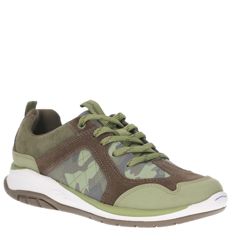 HUSH PUPPIES - Zapatilla Cuero Bosco [30-35] Verde Niño HUSH PUPPIES