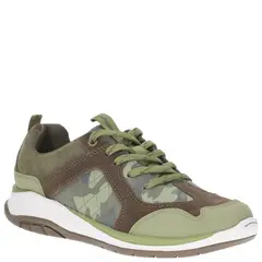HUSH PUPPIES - Zapatilla Cuero Bosco [30-35] Verde Niño