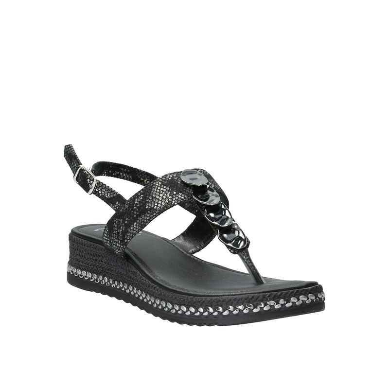 HUSH PUPPIES - Sandalia Mujer Gianna Negro HUSH PUPPIES