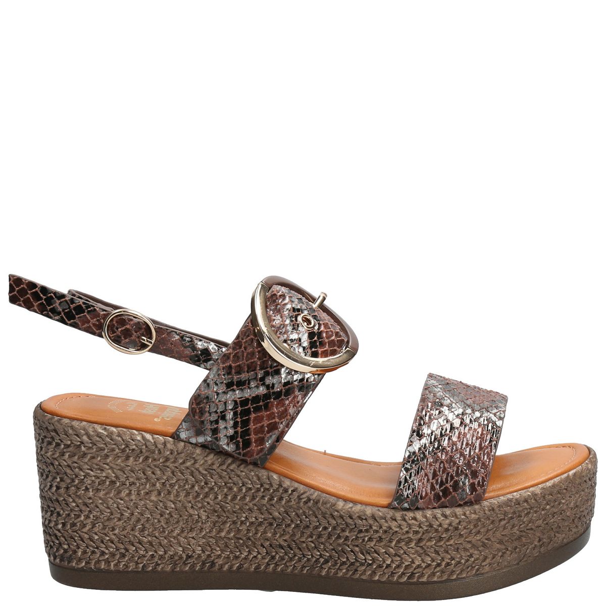 HUSH PUPPIES - Sandalia Mujer Anne Café Oscuro HUSH PUPPIES