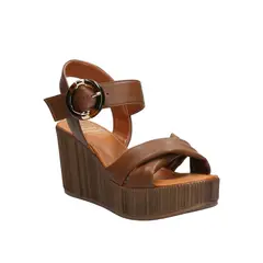 HUSH PUPPIES - Sandalia Mujer Laraina Café