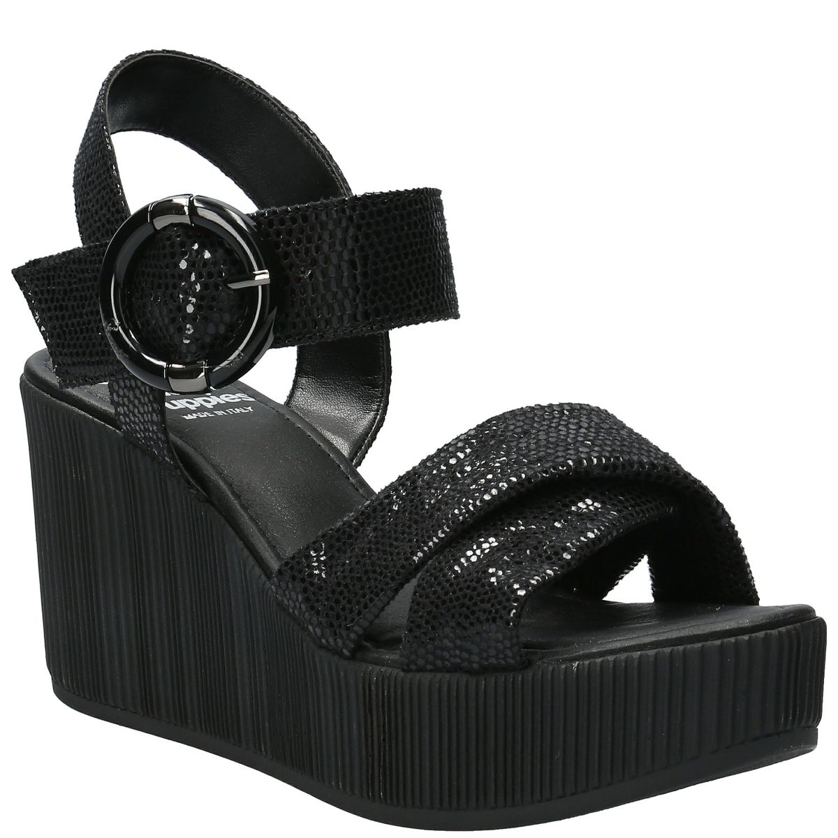 HUSH PUPPIES - Sandalia Mujer Laraina Negro HUSH PUPPIES