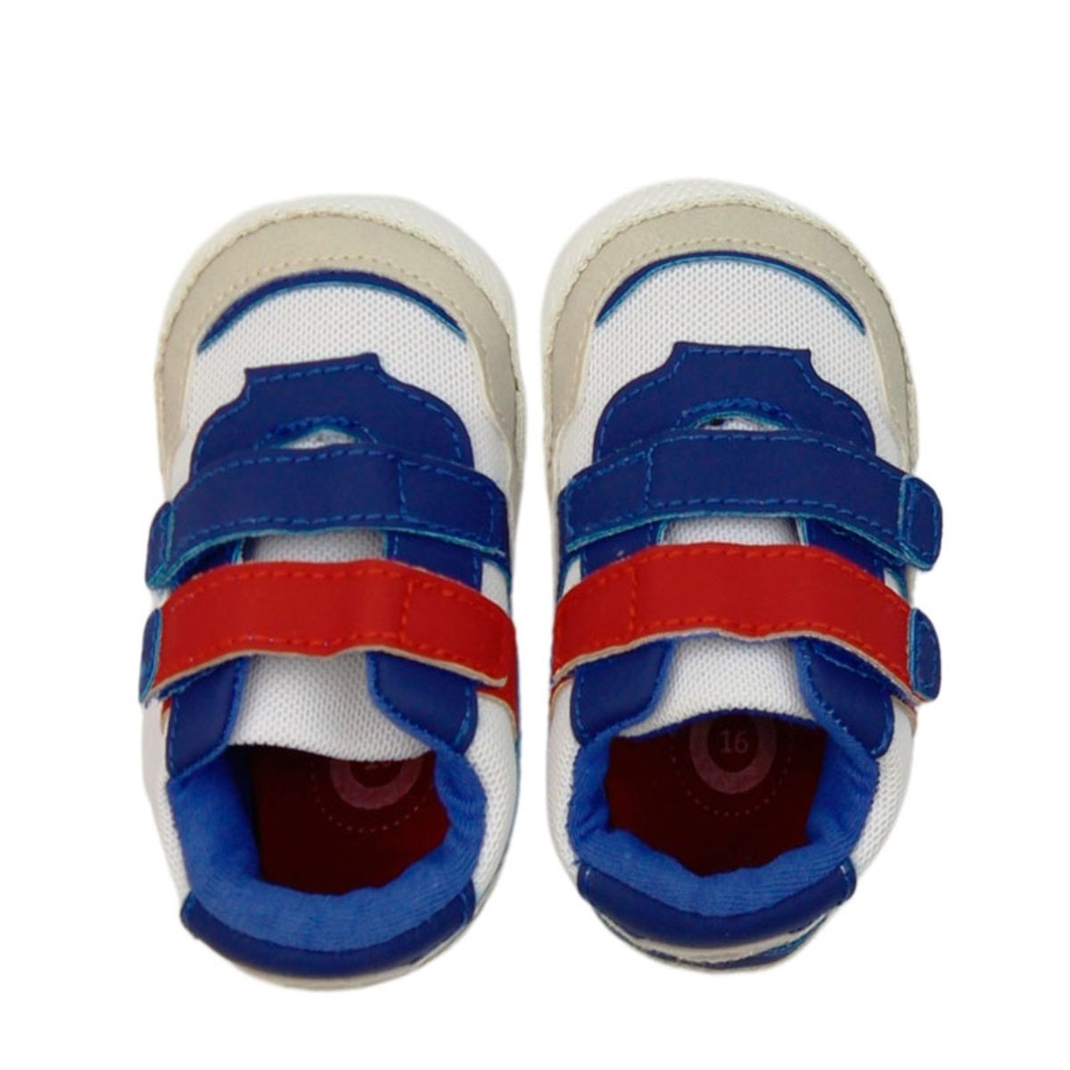 FICCUS - Zapatilla Bebé Niño NewBorn Rojo