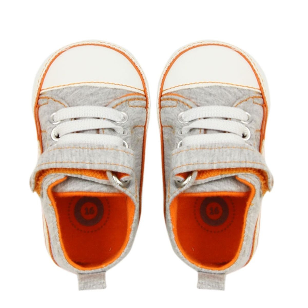 FICCUS - Zapatilla Bebé Niño NewBorn Gris