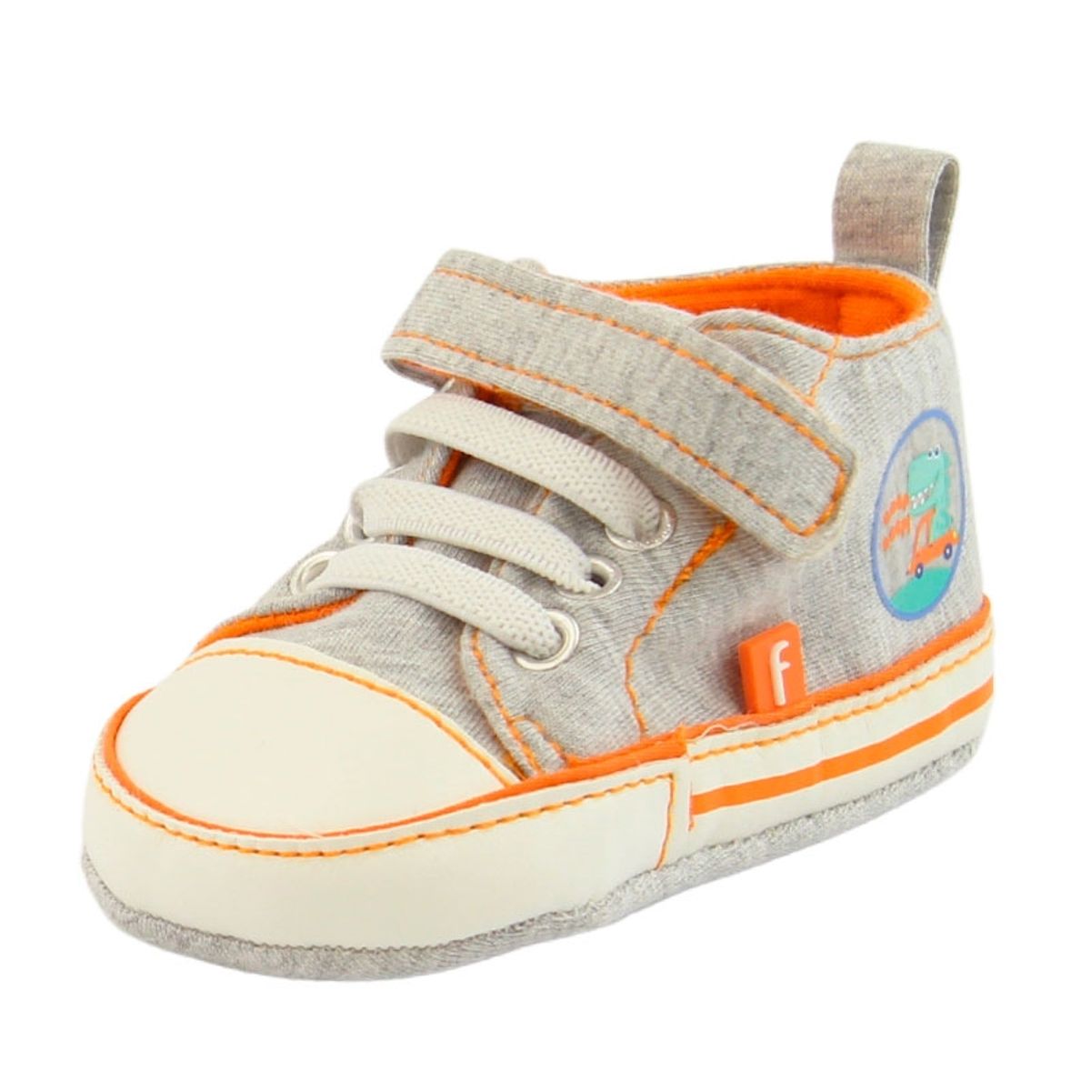 FICCUS - Zapatilla Bebé Niño NewBorn Gris