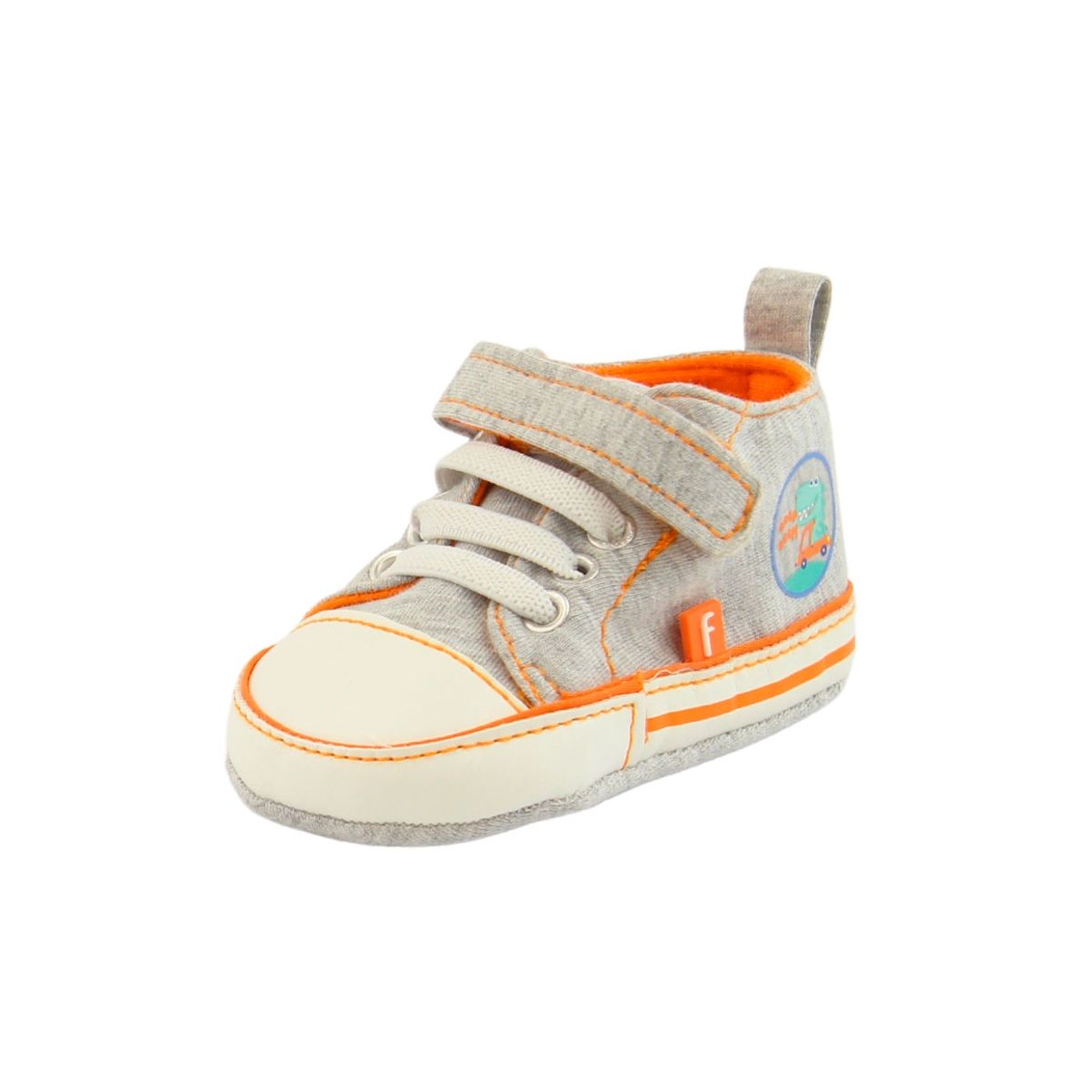 FICCUS - Zapatilla Bebé Niño NewBorn Gris