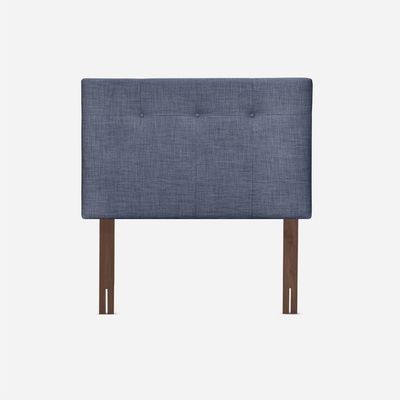 Imagen 2 del producto Cama Europea Classique+ 1,5 Plazas+Respaldo New Bennet Denim