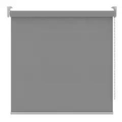 LUMAX - Cortina Roller Blackout 0.8 X 1.6 cm Color Gris