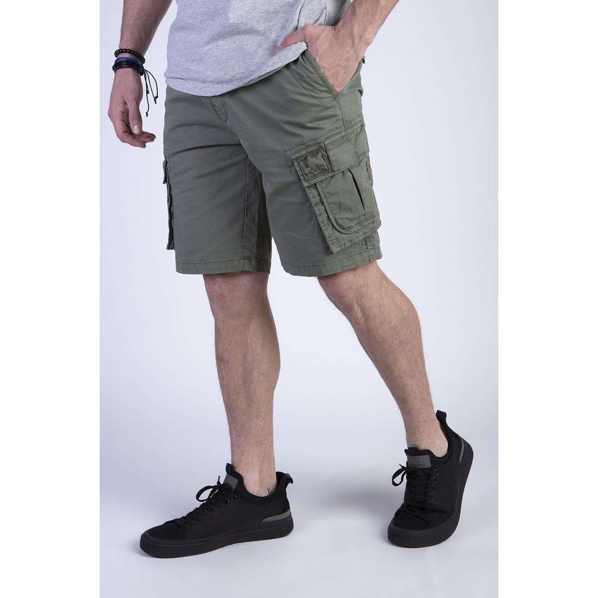 FEROUCH - Bermuda Cargo Giorgia Fj Verde Ferouch