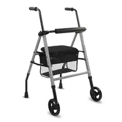 VITALIA TECHNOLOGY - Andador Burrito con Asiento Liviano y Firme Ruedas Plegable