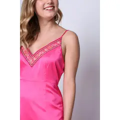 ECLIPSE - Vestido Mina Fucsia