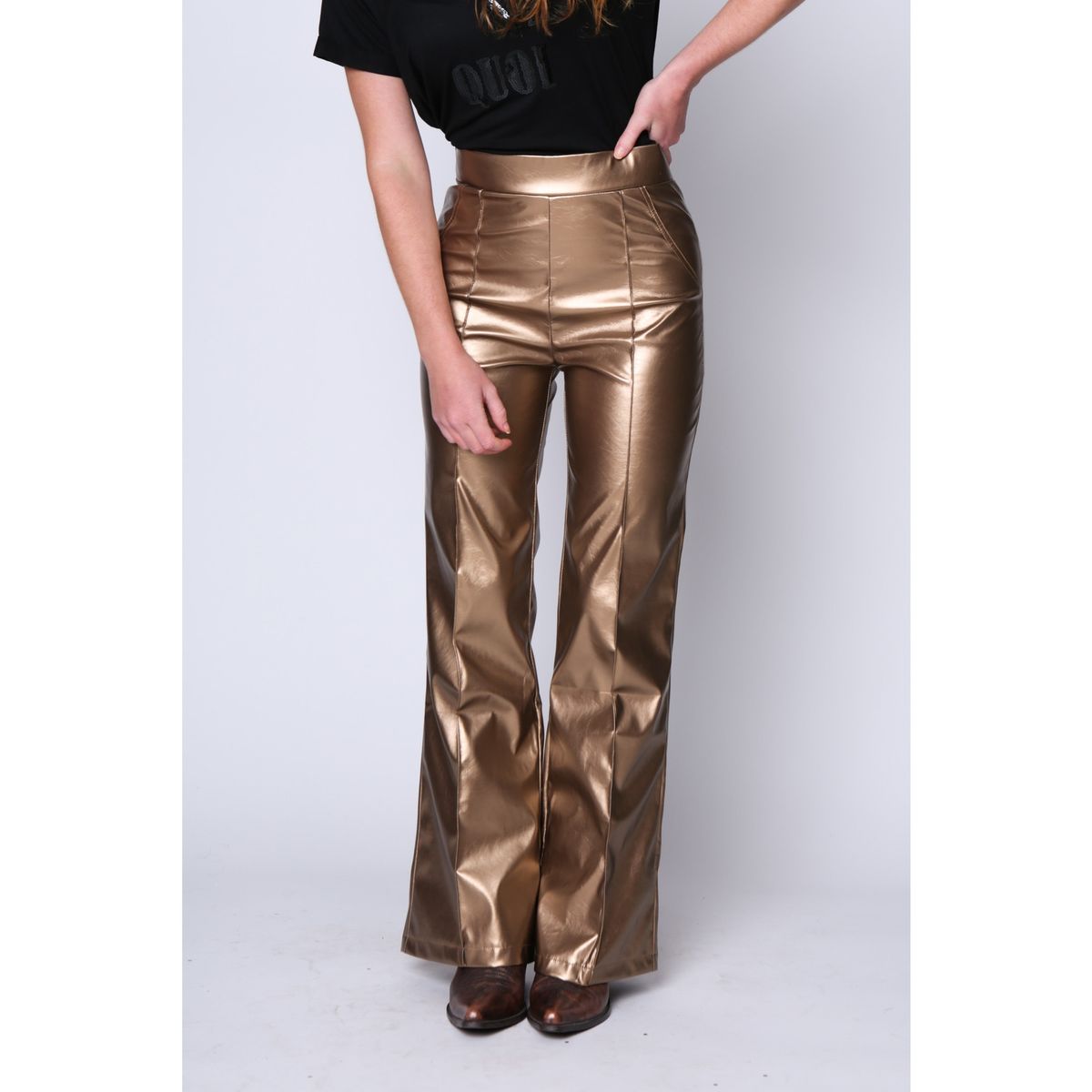 ECLIPSE - Pantalon Justina Bronce Eclipse ECLIPSE