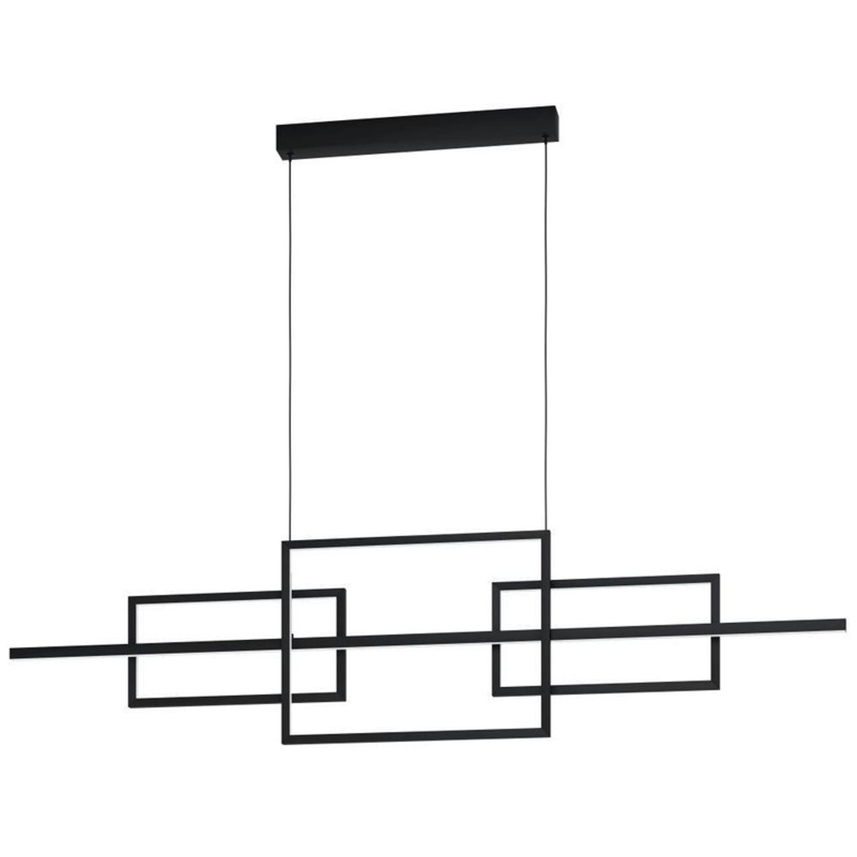 EGLO - Lámpara Colgante Puebla Negro Led inclusive 35W IP20 Cod39798