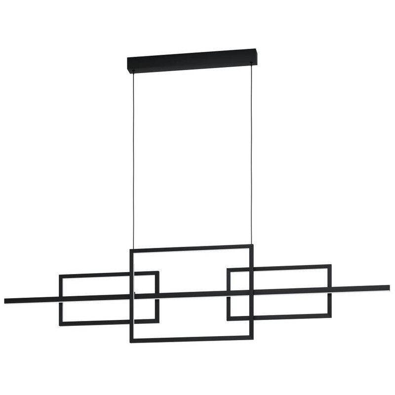 EGLO - Lámpara Colgante Puebla Negro Led inclusive 35W IP20 Cod39798