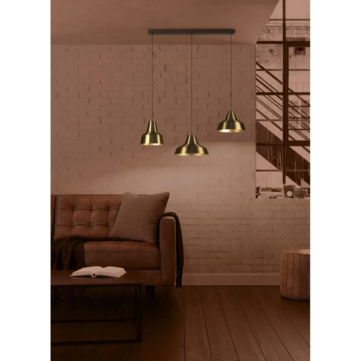 EGLO - Lámpara Colgante E27 Savarna Negro 390016