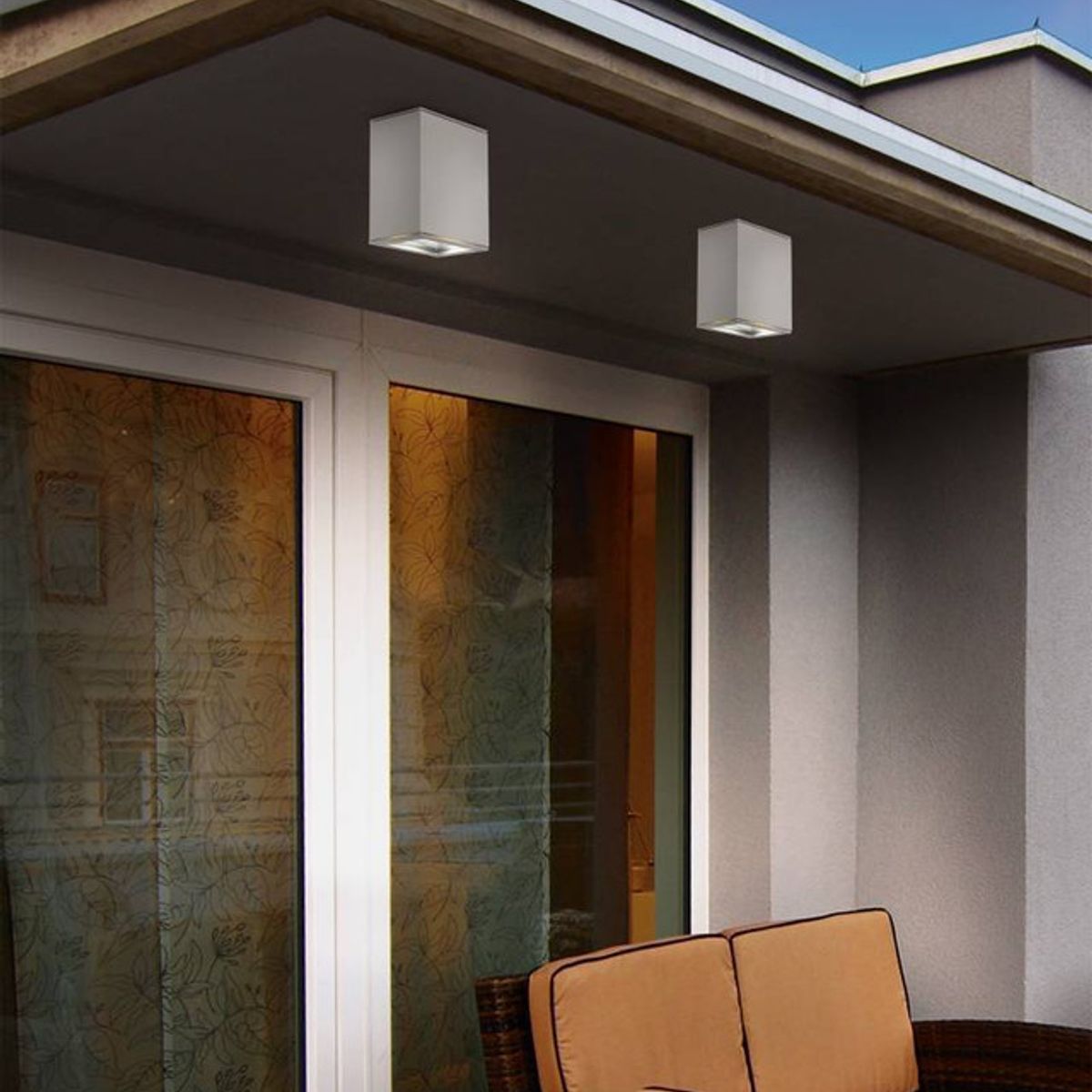 EGLO - Foco Sobrepuesto Tabo Acero Plata 1X4W Led Incluida Cod94184