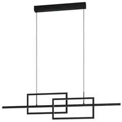 EGLO - Lámpara Colgante Puebla Negro 28W Led inclusive Cod39797