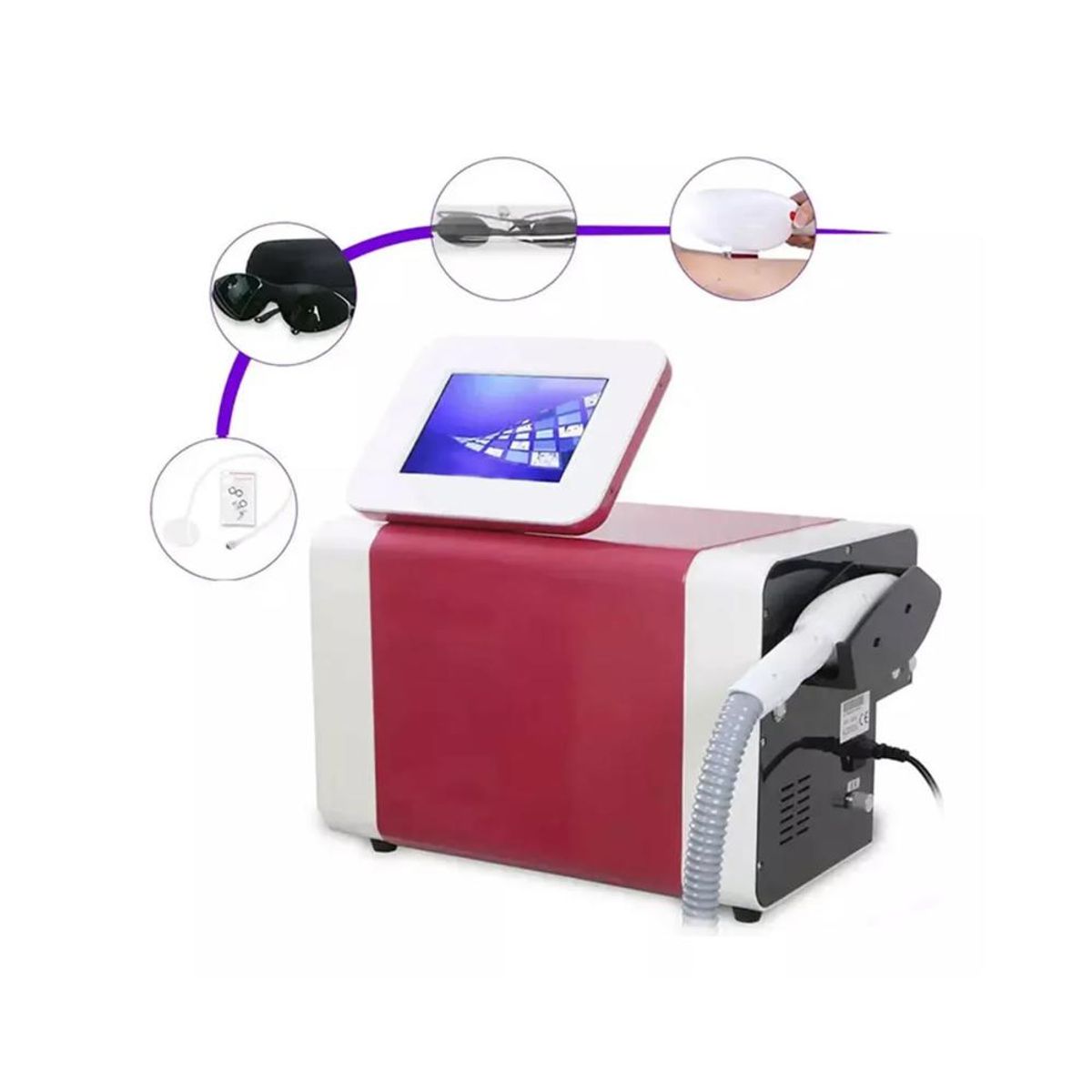 DETODOYMAS - Máquina Depilación IPL + SHR Red Ice DETODOYMAS