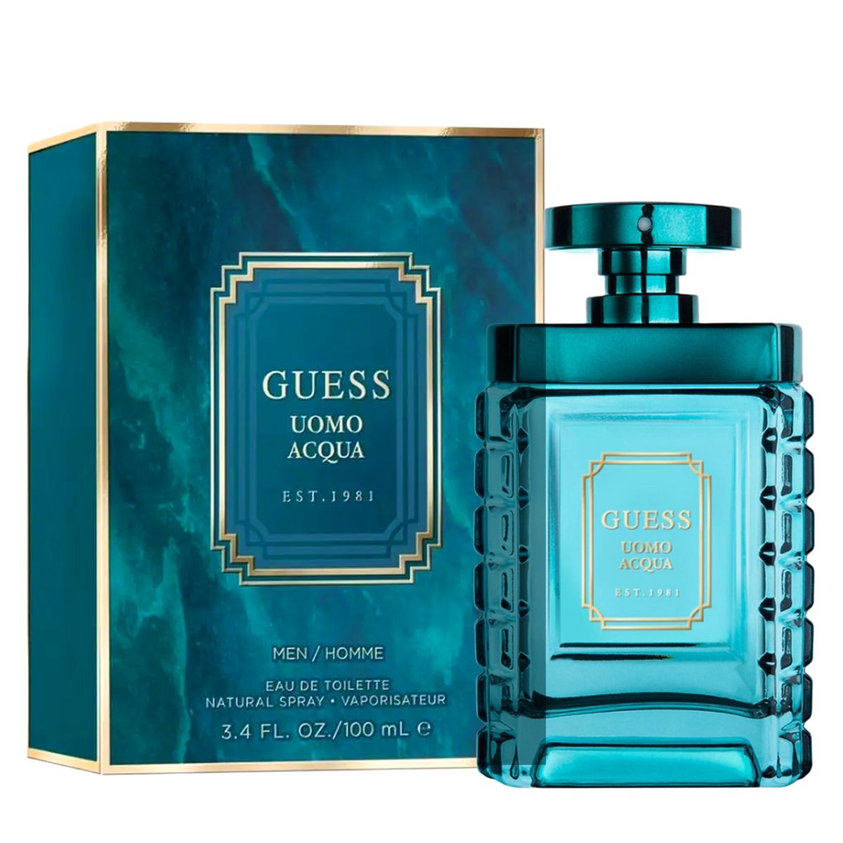 GUESS - Guess Uomo Acqua Edt 100ml Hombre