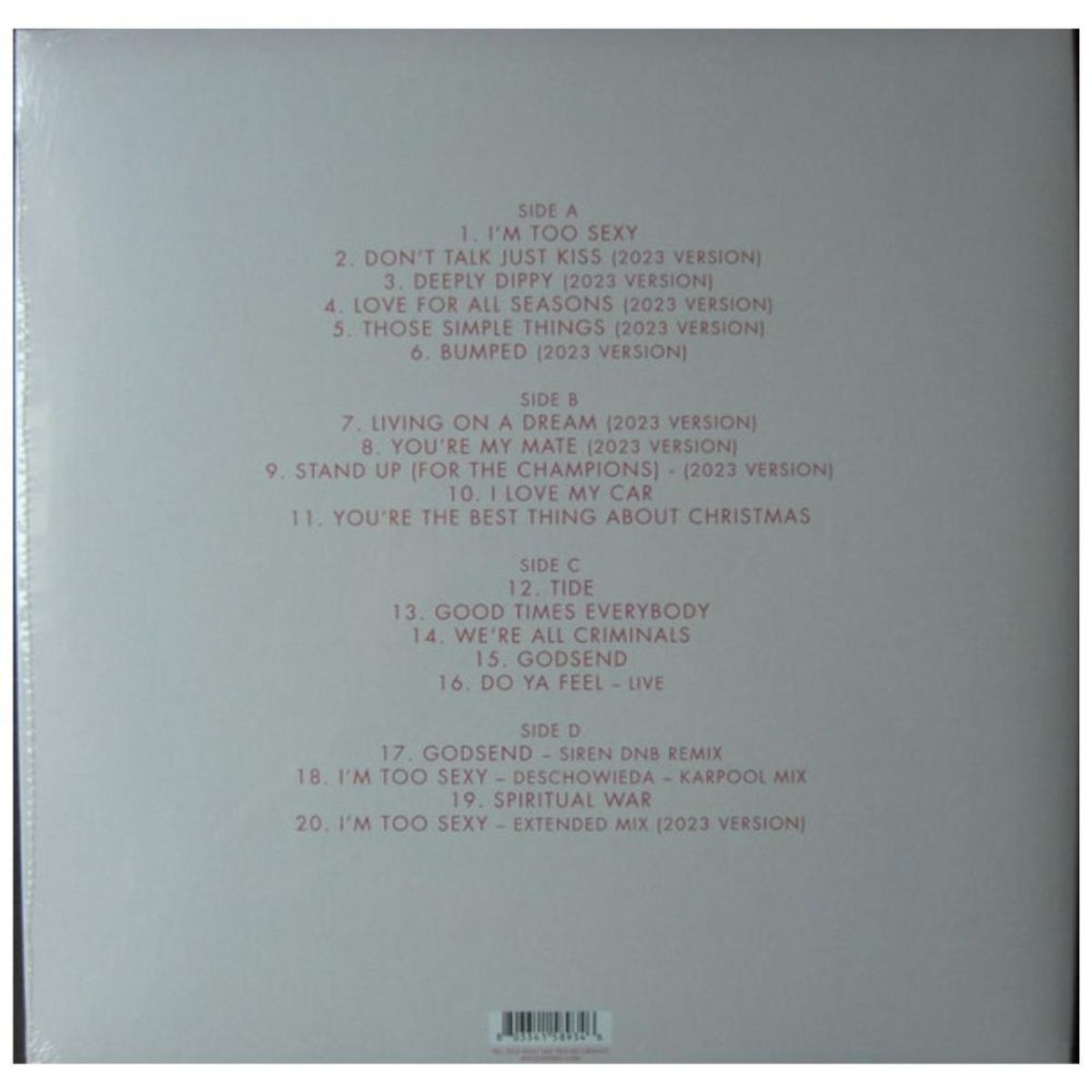 HITWAY MUSIC - RIGHT SAID FRED - THE SINGLES (2LP) - VINILO HITWAY MUSIC