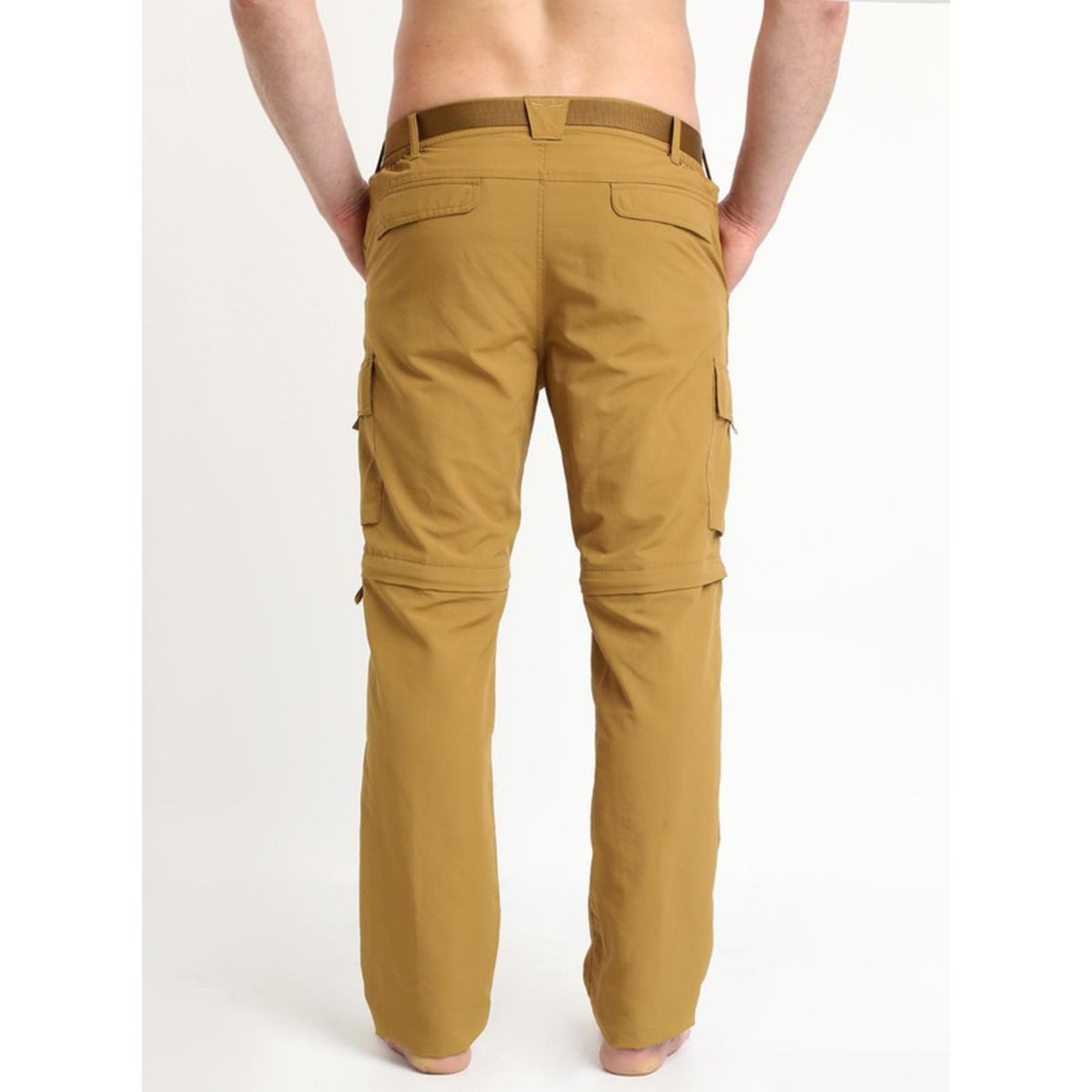 KANNU - Pantalon Desmontable Hombre Mostaza KANNU