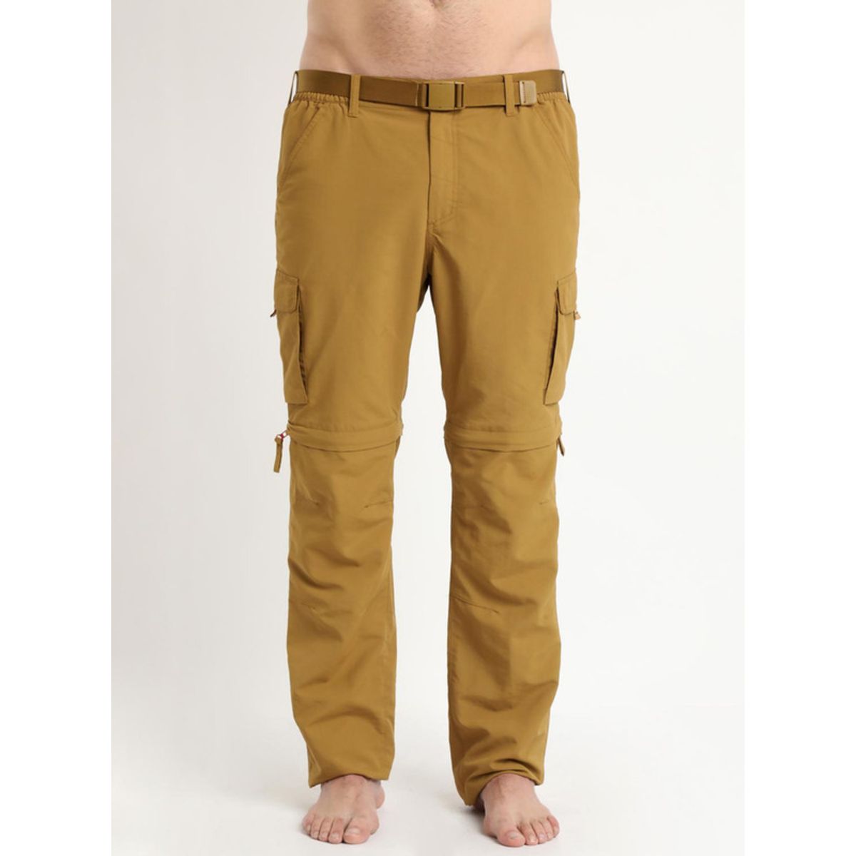 KANNU - Pantalon Desmontable Hombre Mostaza KANNU