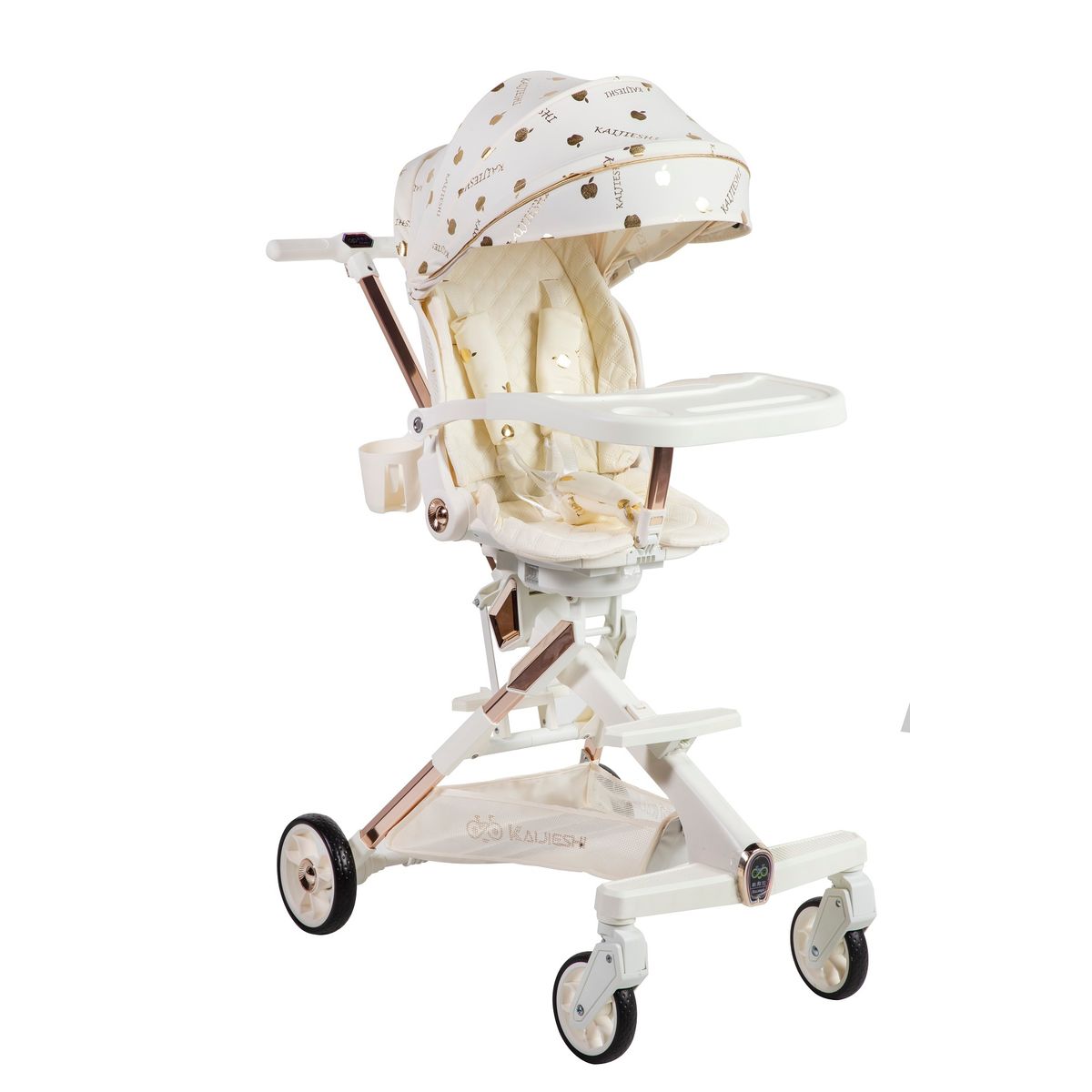 KINLEE - COCHE DE PASEO GIRO 360° S9 withe