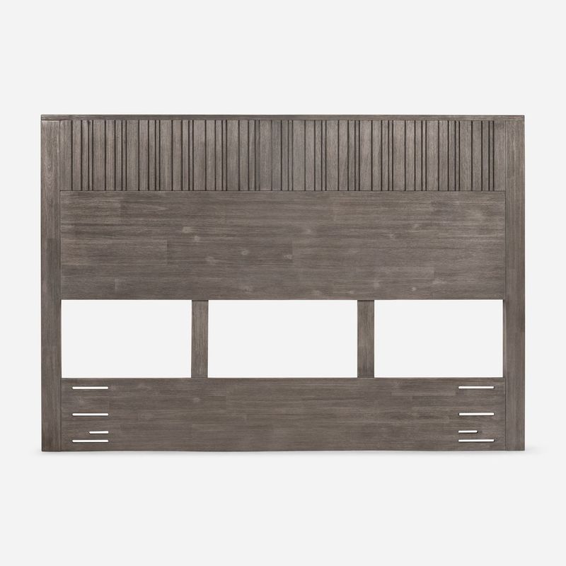 ROSEN - Respaldo Rosen Cleveland 2 Plazas Madera Grafito