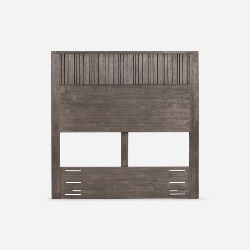 ROSEN - Respaldo Rosen Cleveland 1,5 Plazas Madera Grafito
