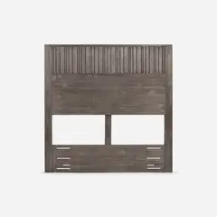 ROSEN - Respaldo Cleveland 1,5 Plazas Madera Grafito
