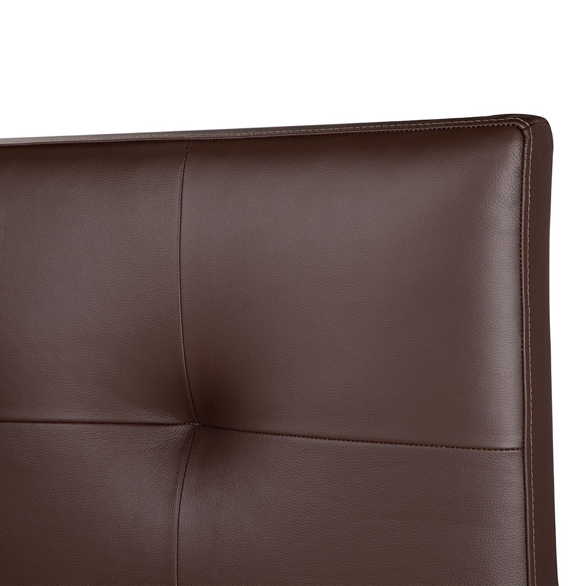 ROSEN - Respaldo Rosen New Oliver Super King Cuero Marrón