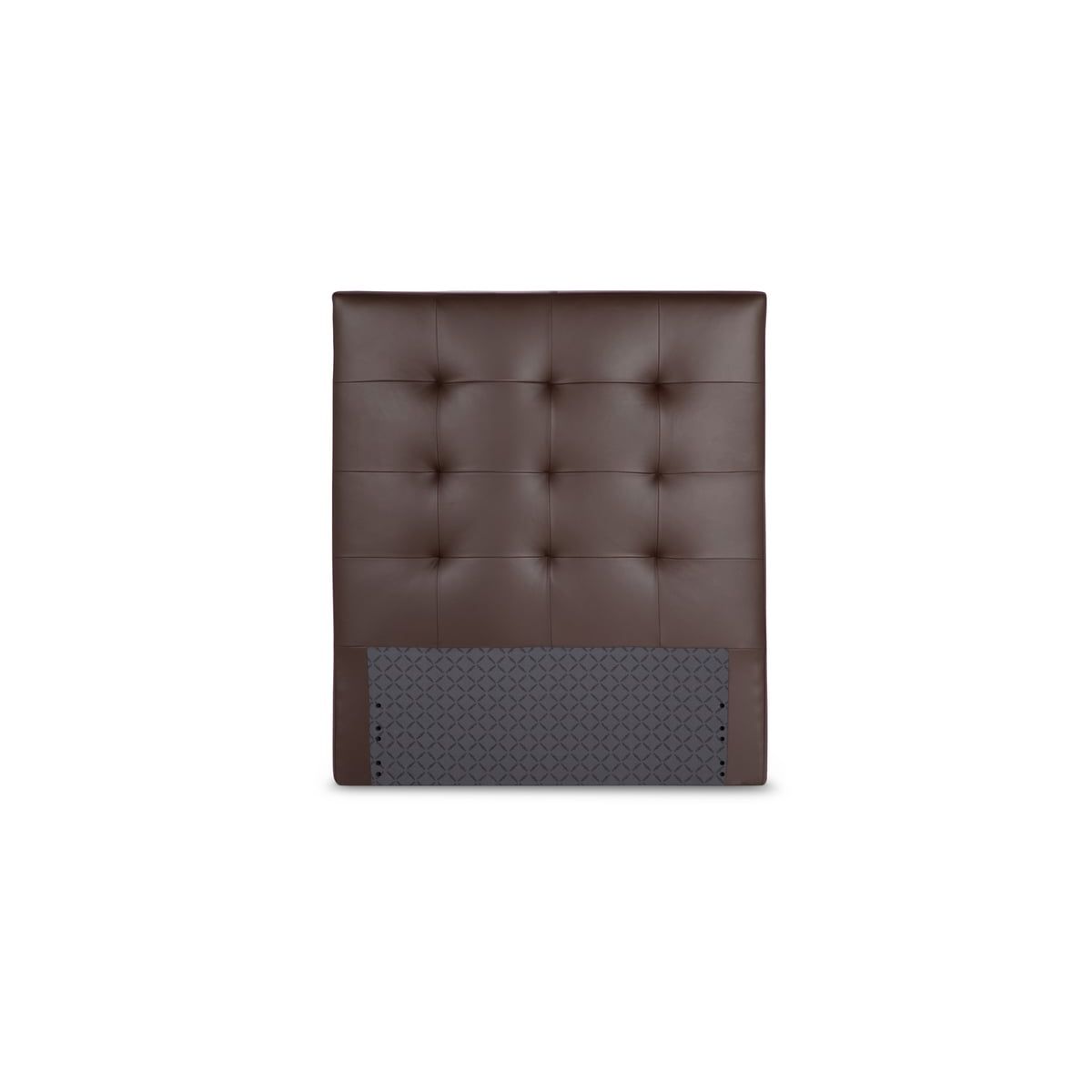 ROSEN - Respaldo Rosen New Oliver 1,5 Plazas Cuero Marrón