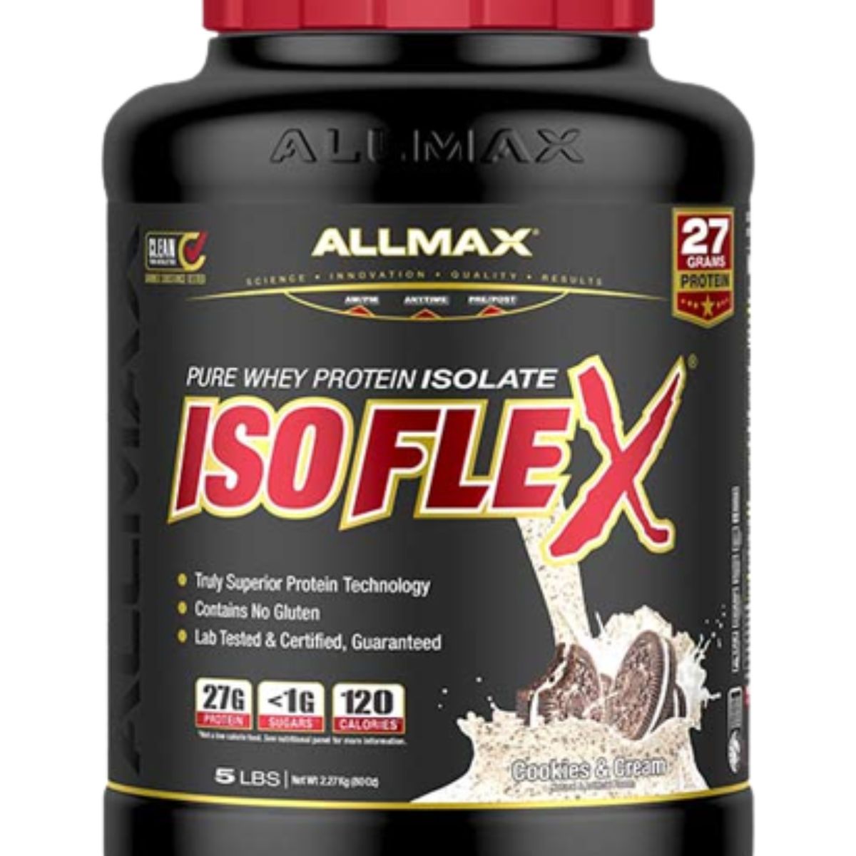 ALLMAX - Allmax Isoflex 5 lbs Chocolate Cookies and Cream