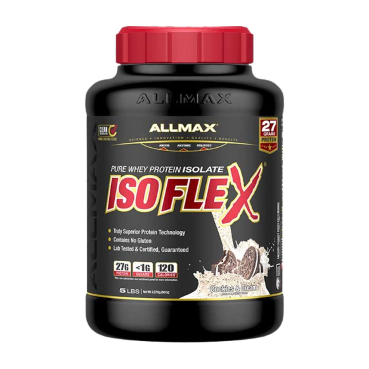 ALLMAX - Allmax Isoflex 5 lbs Chocolate Cookies and Cream