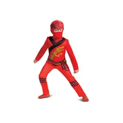 DISGUISE - Disfraz Ninja Lego Ninjago Modelo Kai Original Talla 4-6
