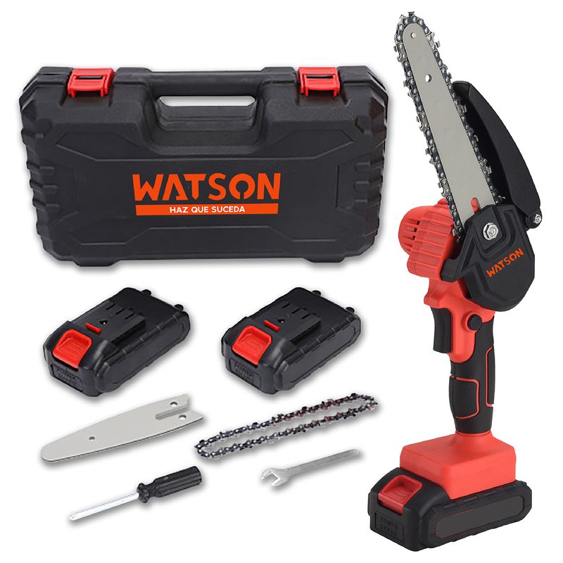 WATSON - Sierra Eléctrica Watson 6 pulgadas + 2 baterías