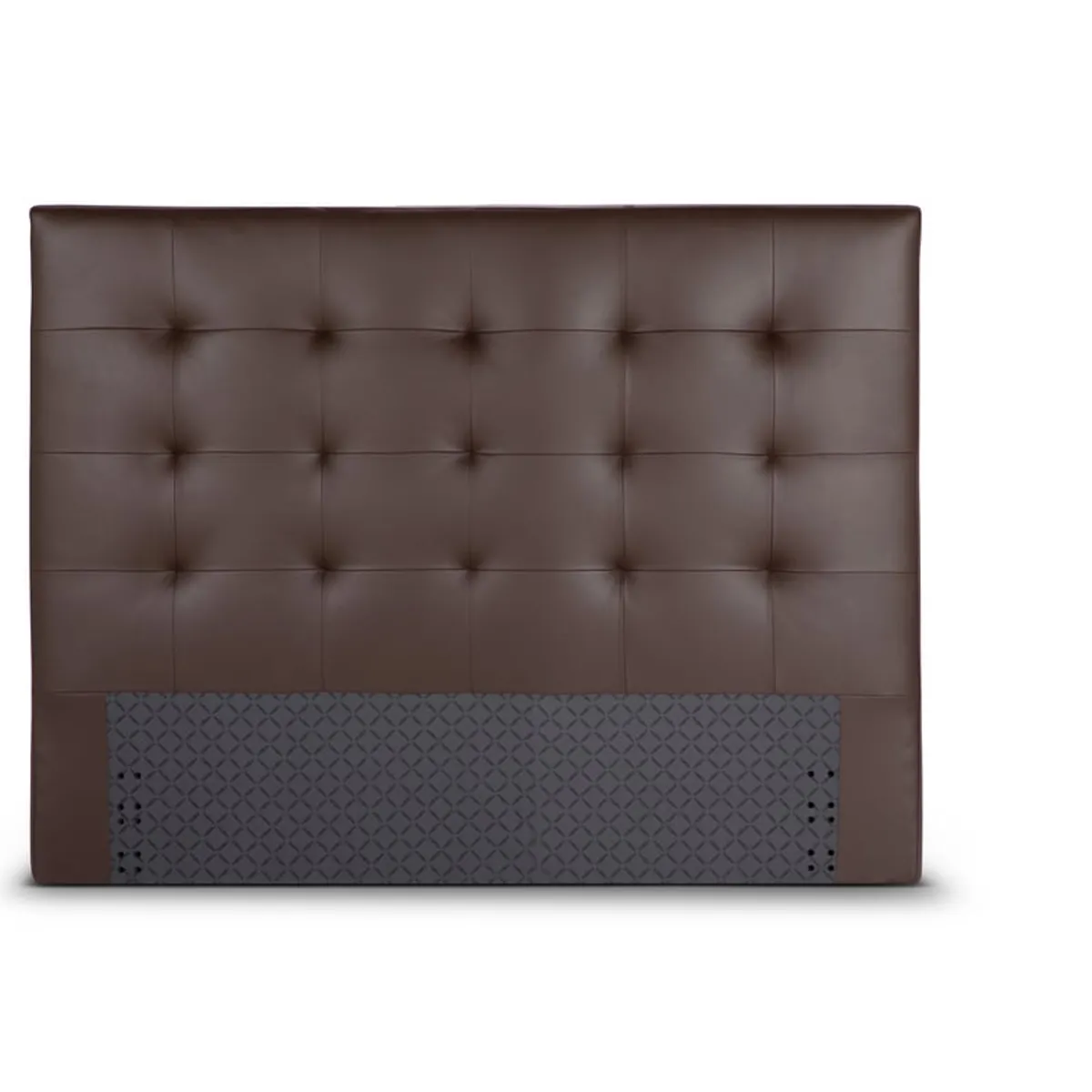 ROSEN - Respaldo Rosen New Oliver 2 Plazas Cuero Marrón