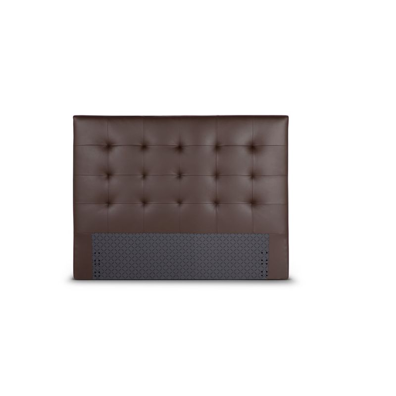 ROSEN - Respaldo Rosen New Oliver 2 Plazas Cuero Marrón