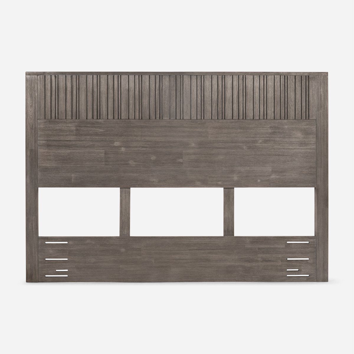 ROSEN - Set Respaldo 2 Plazas + Veladores Rosen Cleveland Grafito