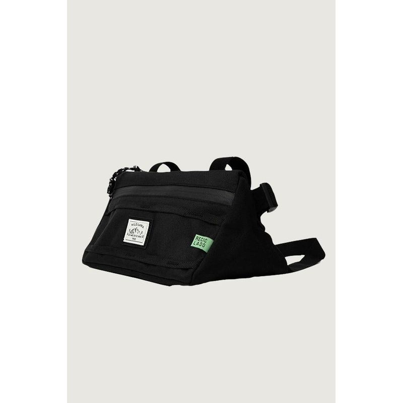 WILD LAMA - Banano Bike Reciclado Negro Wild Lama
