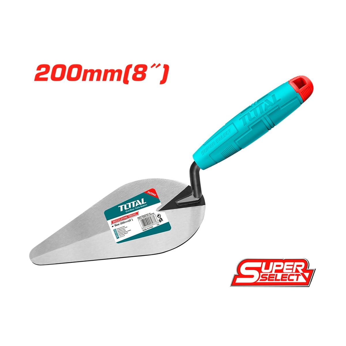 TOTAL TOOLS - Plana Lengüeta 8 Pulgadas TOTAL