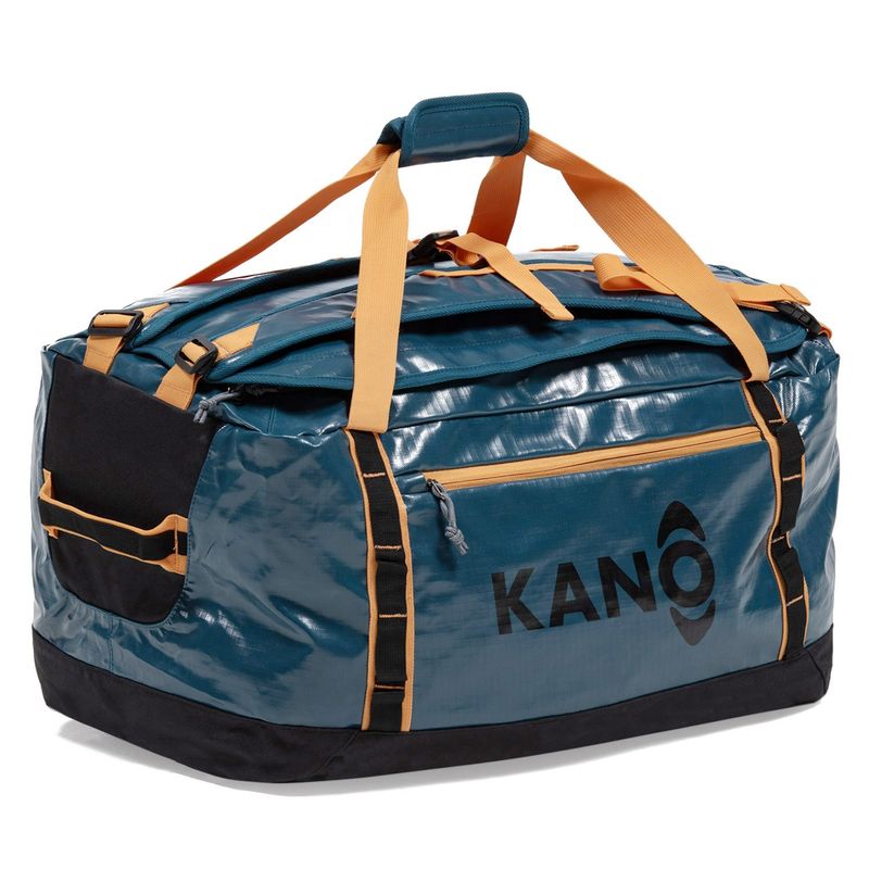 KANO - Bolso Mochila Impermeable Kano Outdoor 60L Plegable Azul