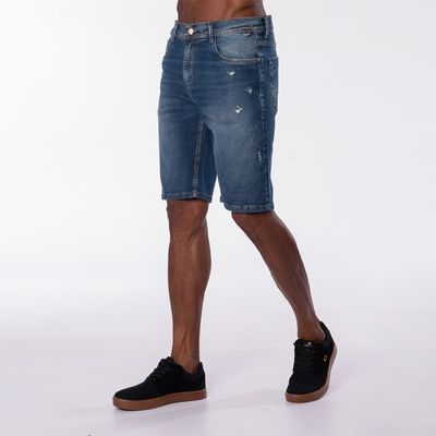 Imagen 2 del producto Short Denim Vintage Azul